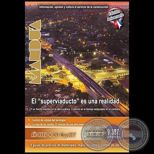 MANDU'A Revista de la Construcción - Nº 409 - MAYO 2017
